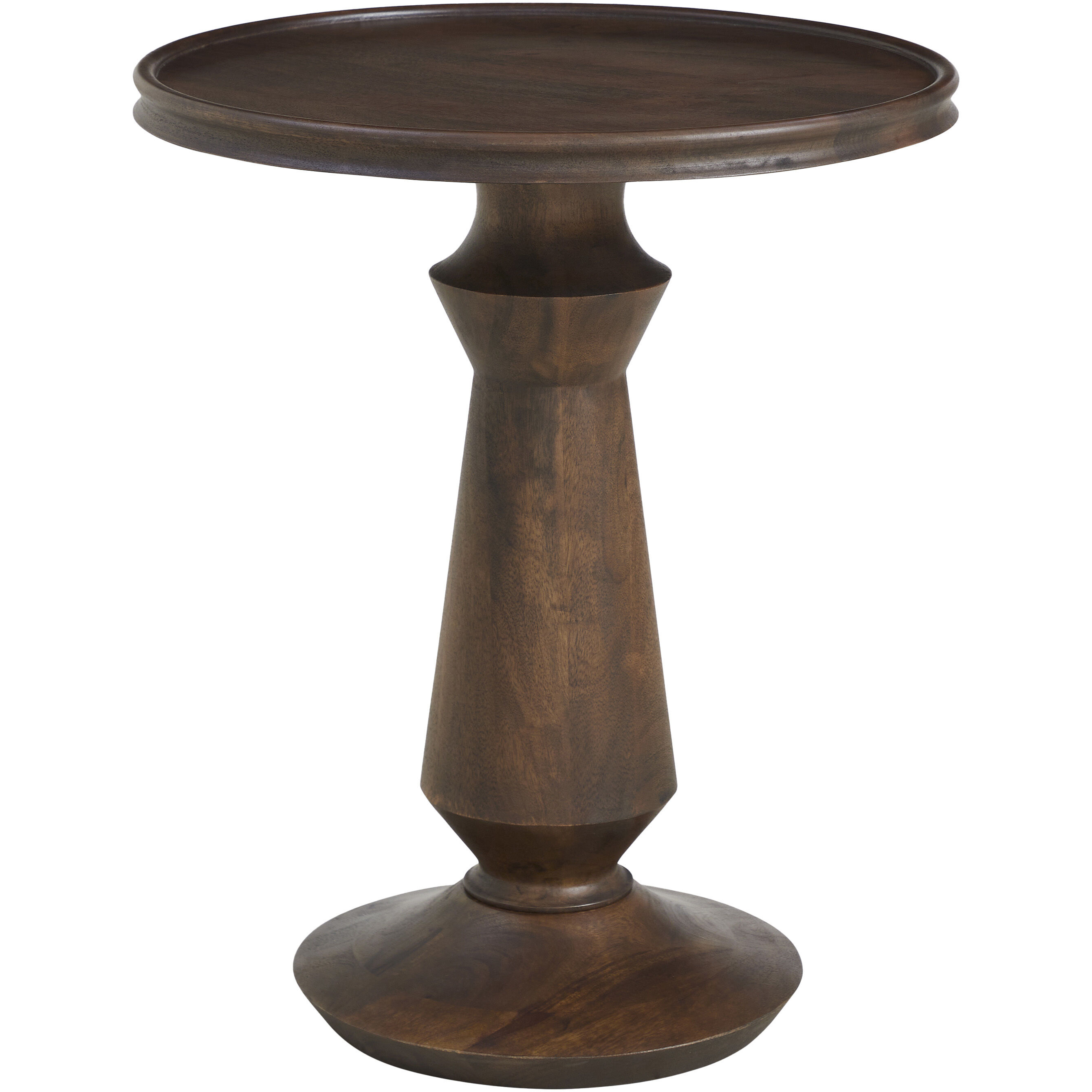 Rospo 22 X 18 inch Walnut Side Table