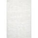 Grizzly 108 X 72 inch White Handmade Rug in 6 x 9, Rectangle