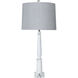 Rudy 37.25 inch 150.00 watt White Table Lamp Portable Light