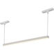 Mira 48V DC White Trilo Track Linear Pendant Ceiling Light