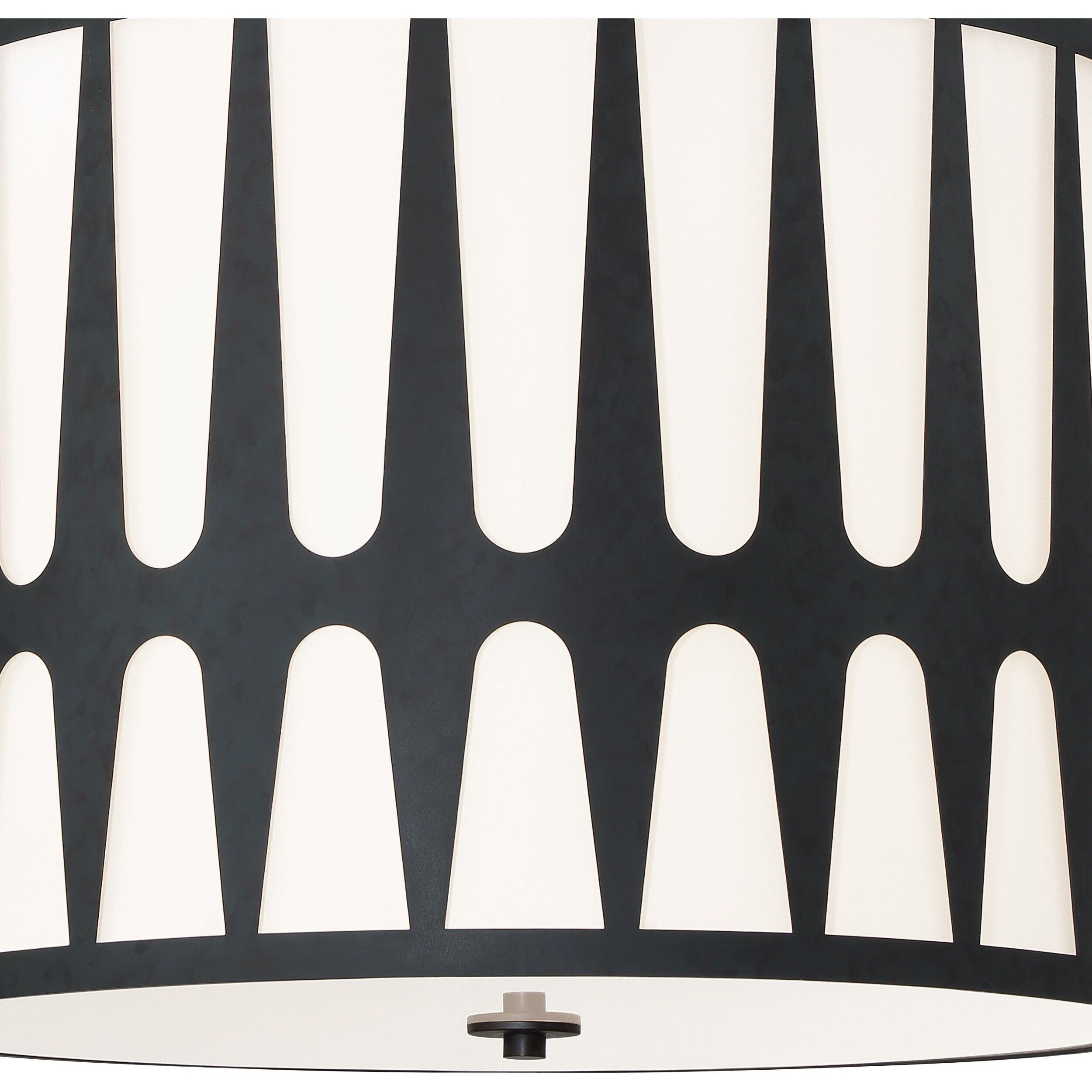 Royston Pendant Ceiling Light in Black