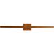 Vireo Vanity Wall Light in Walnut