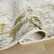 Eclectic Luxe 36 X 24 inch Gold Rug in 2 x 3
