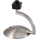 Orb 120 Brushed Nickel LED Track Head - H-Type Ceiling Light