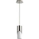 Ellipse LED 4 inch Polished Nickel Pendant Ceiling Light