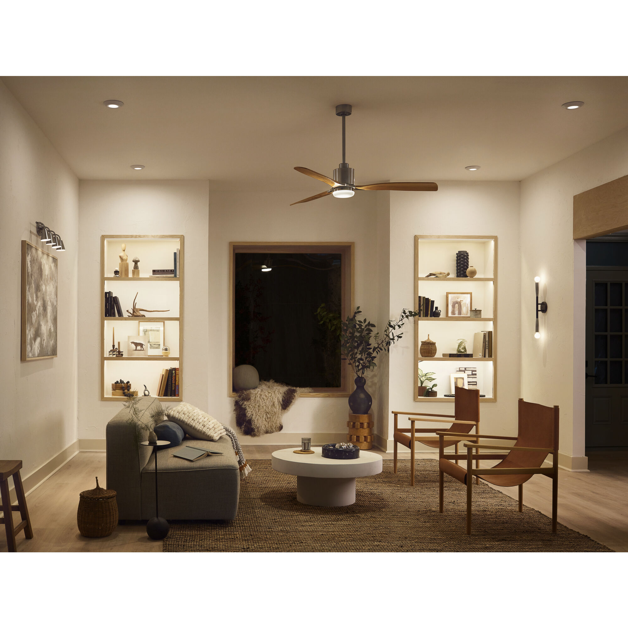 Branches 2 Light 5 inch Black Wall Bracket Wall Light