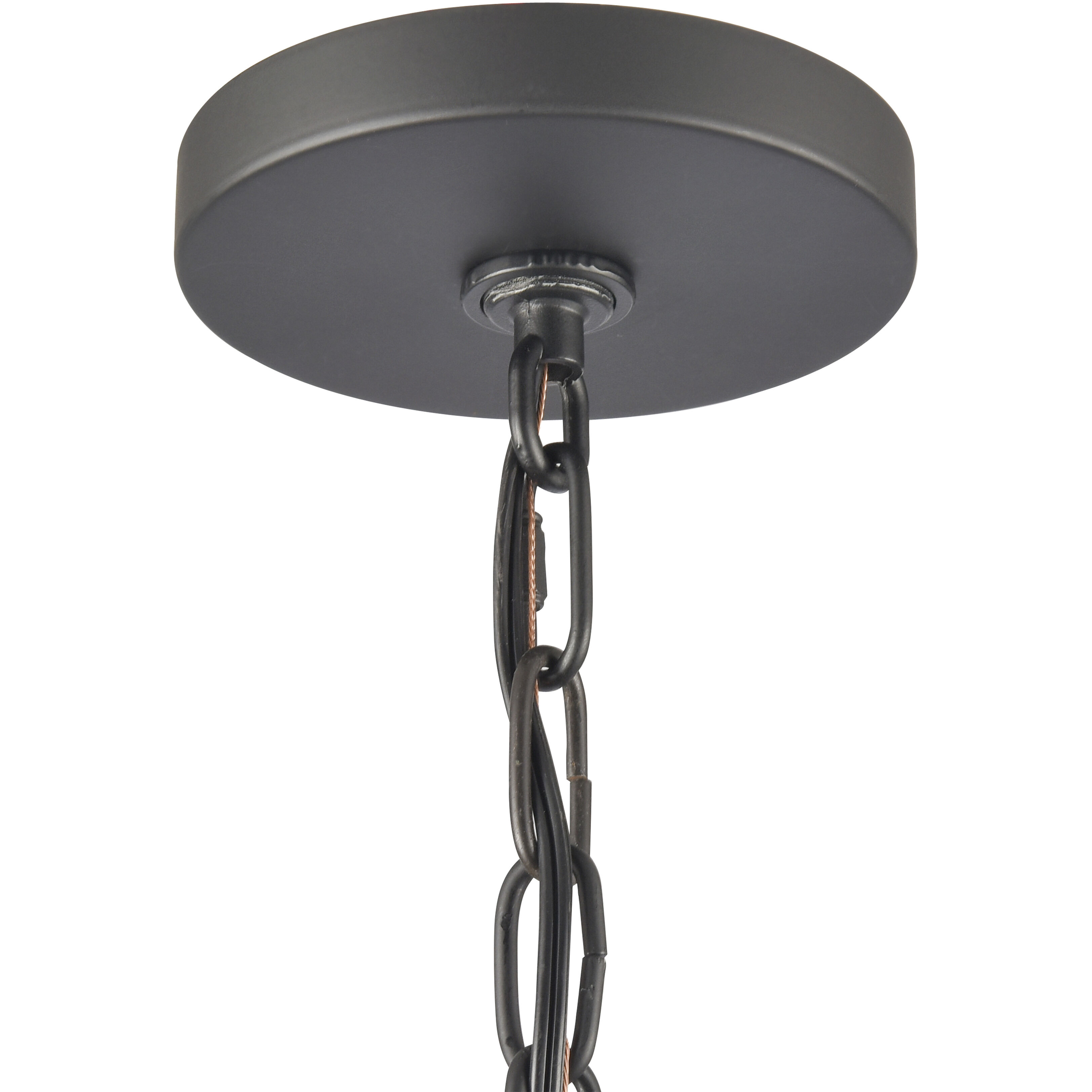 Emmett 4 Light 17 inch Matte Black Pendant Ceiling Light