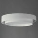 Ziggurat LED 24 inch White Flush Mount Ceiling Light
