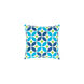Miranda 18 X 18 inch Bright Blue and Grass Green Throw Pillow