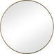 Delk 35.5 X 35.5 inch Brass with Mirror Wall Mirror