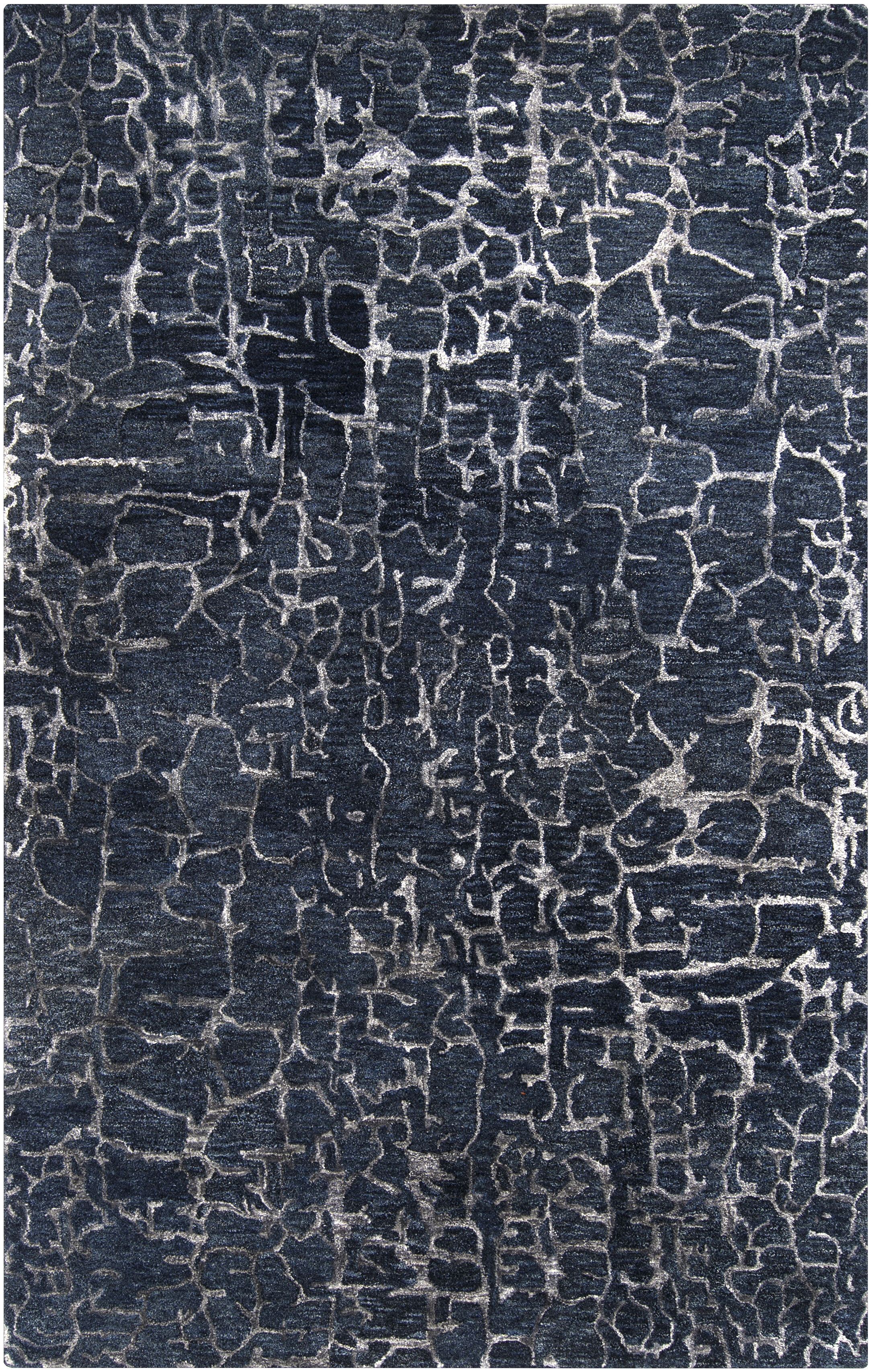 Utica 168 X 120 inch Dark Blue Rug, Rectangle