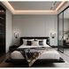 Dahlia LED 7 inch Plaster Black Wall Sconce Wall Light
