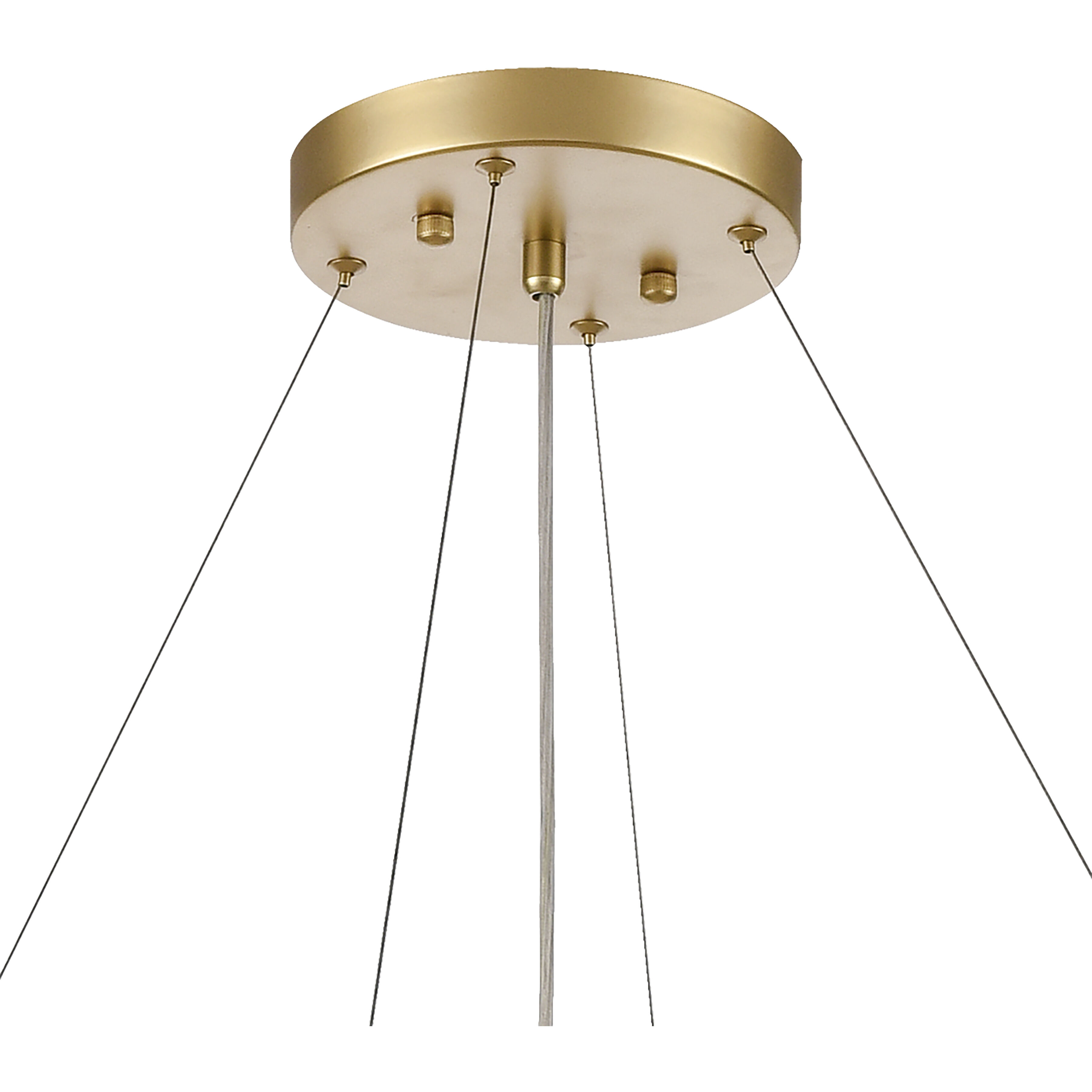 Fantania 8 Light 36 inch Champagne Gold Chandelier Ceiling Light