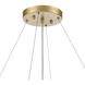 Fantania 8 Light 36 inch Champagne Gold Chandelier Ceiling Light