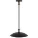 Tobias 1 Light 17 inch Blackened Iron Pendant Ceiling Light