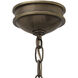 Collier 4 Light 21.5 inch Light Oiled Bronze Indoor Foyer Pendant Ceiling Light