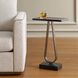 Galloway 24.25 X 15 inch Dark Bronze and Black Marble Accent Table