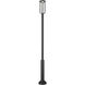Leland LED 118.25 inch Sand Black Outdoor Post Mounted Fixture