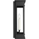 C&M by Chapman & Myers Cupertino 2 Light 22.75 inch Textured Black Outdoor Wall Lantern