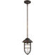 Dylan 1 Light 8 inch Oil-Rubbed Bronze Exterior Convertible Mini-Pendant in Oil Rubbed Bronze