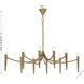 Belleza Linear Chandelier Ceiling Light