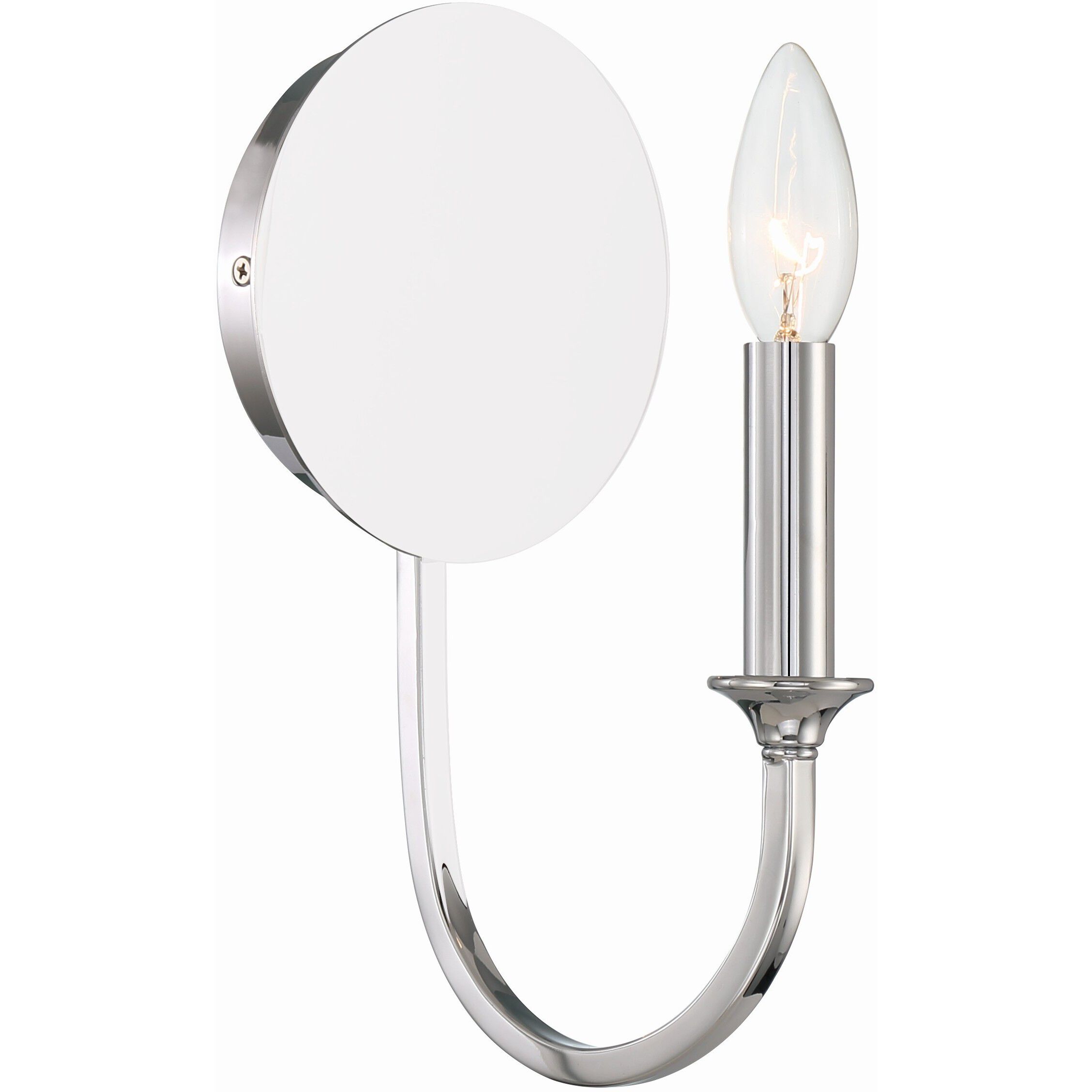 Payton Bath Sconce Wall Light in Polished Chrome