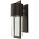 Shelter LED 16 inch Buckeye Bronze Outdoor Wall Mount Lantern, Medium
