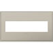 Adorne Antique Nickel Wall Plate, 4-Gang