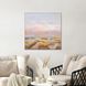 Sky on Fire Blue and Orange and Pink and Multi Framed Art