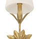Broche Bath Vanity Light Wall Light in Antique Gold