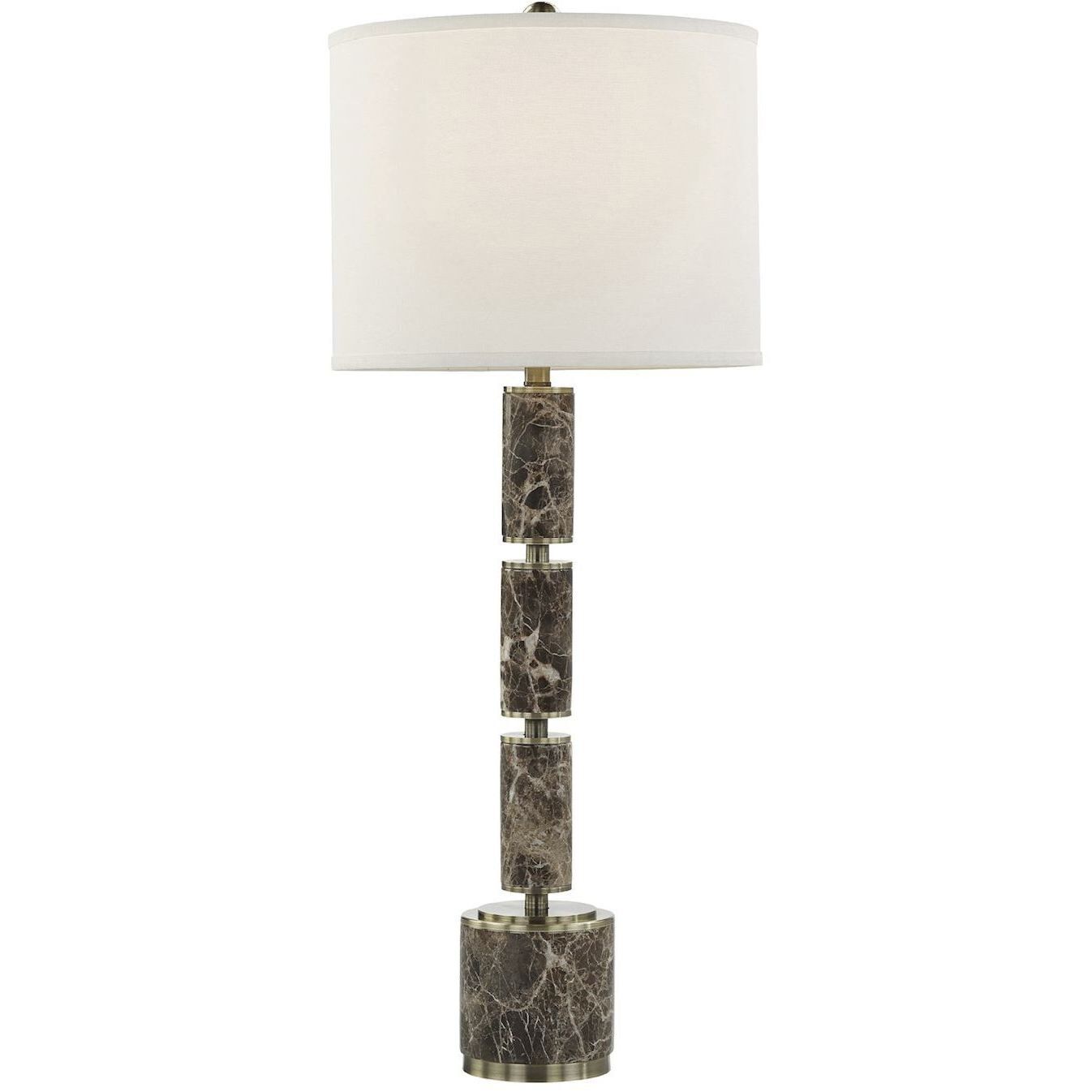 Marmo Marrone 35 inch Table Lamp Portable Light