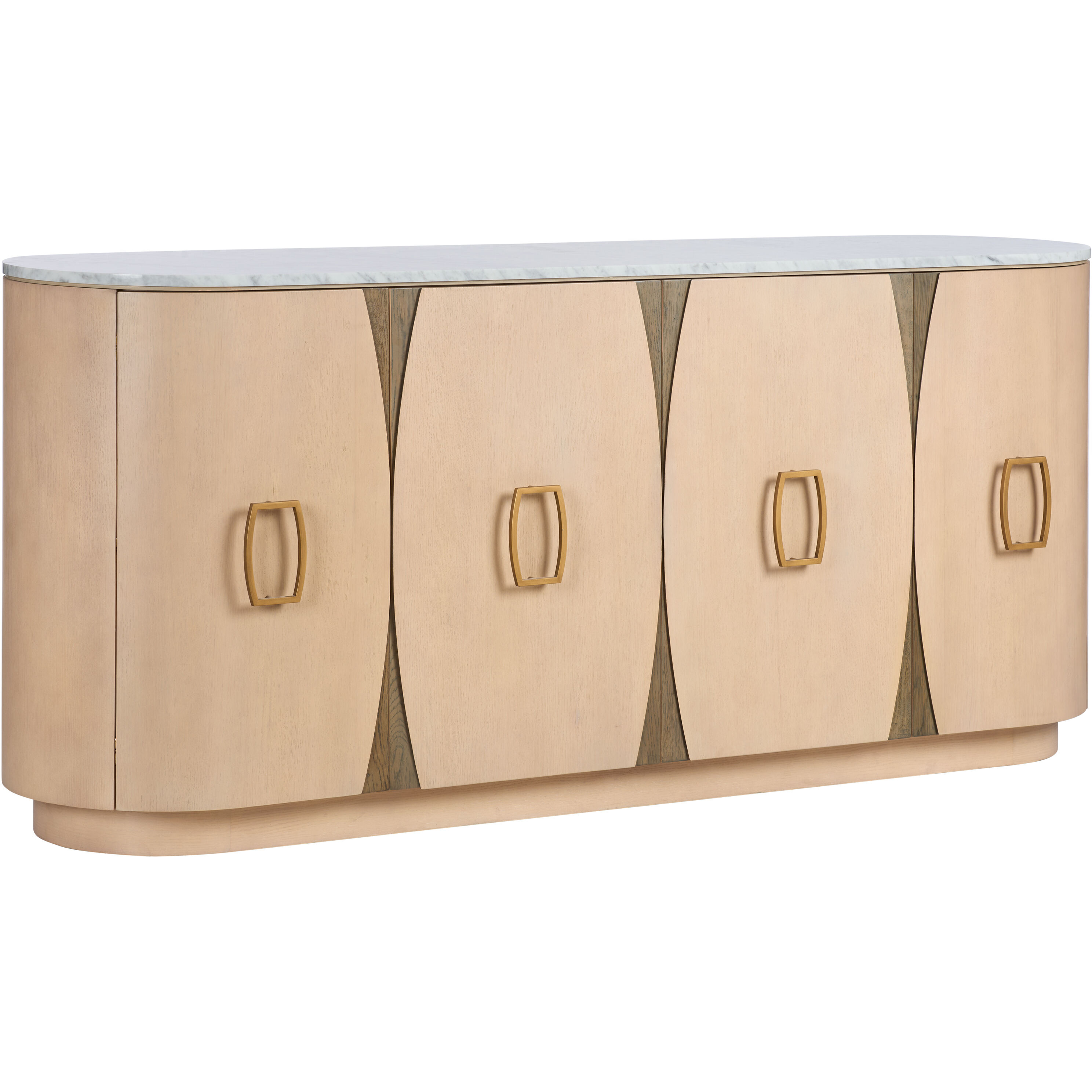 Langley 78 inch White/Cream Credenza