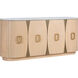 Langley 78 inch White/Cream Credenza