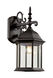 Josephine 1 Light 19 inch Black Outdoor Wall Lantern