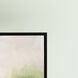 Evanesce Green and Beige and Blue Framed Art