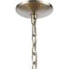 Ramsey 10 Light 34 inch Satin Nickel with Beechwood Chandelier Ceiling Light