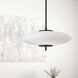 Maddie LED 16 inch Matte Black Pendant Ceiling Light