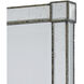 Monarch 40 X 30 inch Silver Viejo Wall Mirror