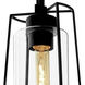 Cere 1 Light 6.75 inch Matte Black Outdoor Pendant