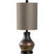 Bob Timberlake 28 inch 100 watt Textured Bronze Table Lamp Portable Light