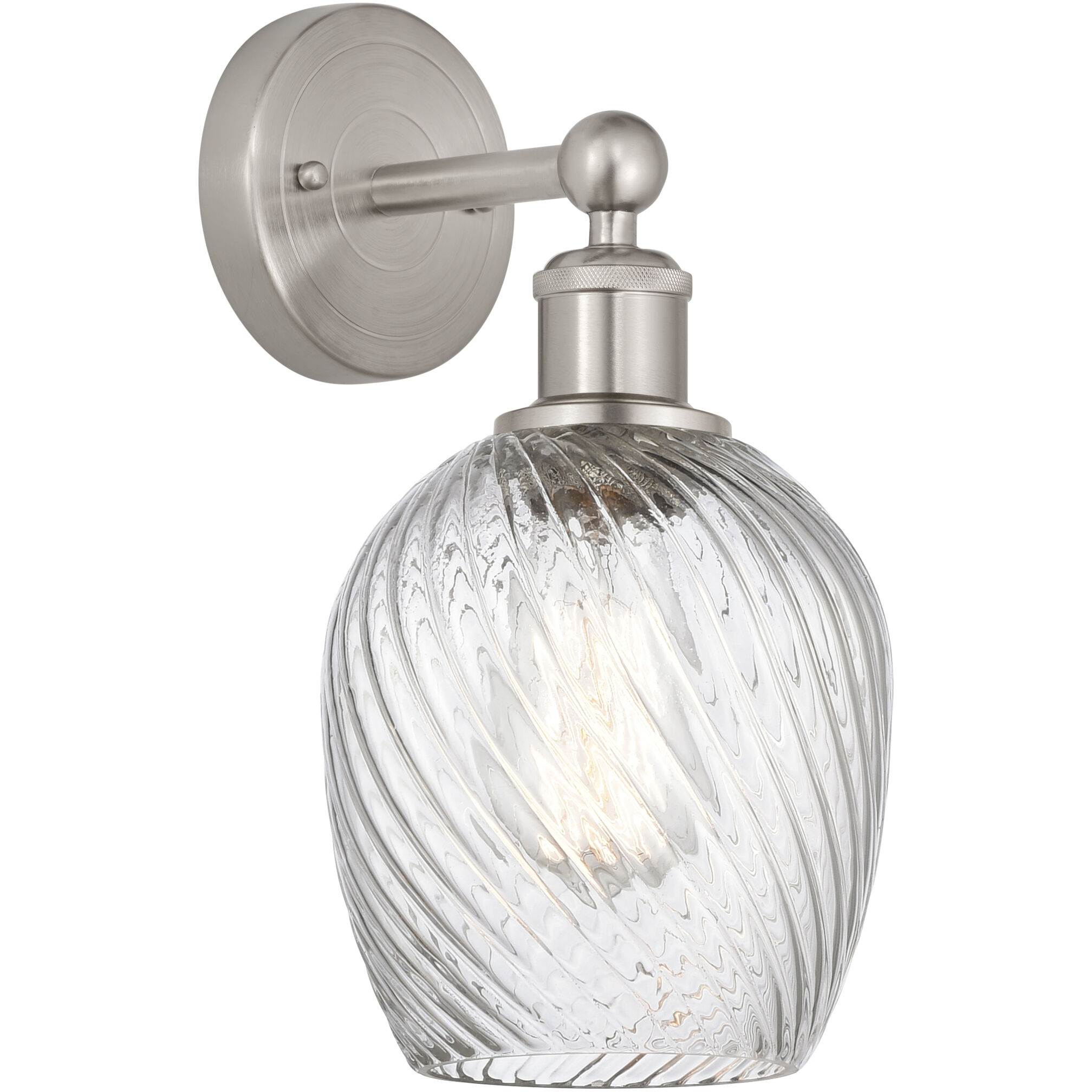 Edison Salina 1 Light 5 inch Brushed Satin Nickel Sconce Wall Light