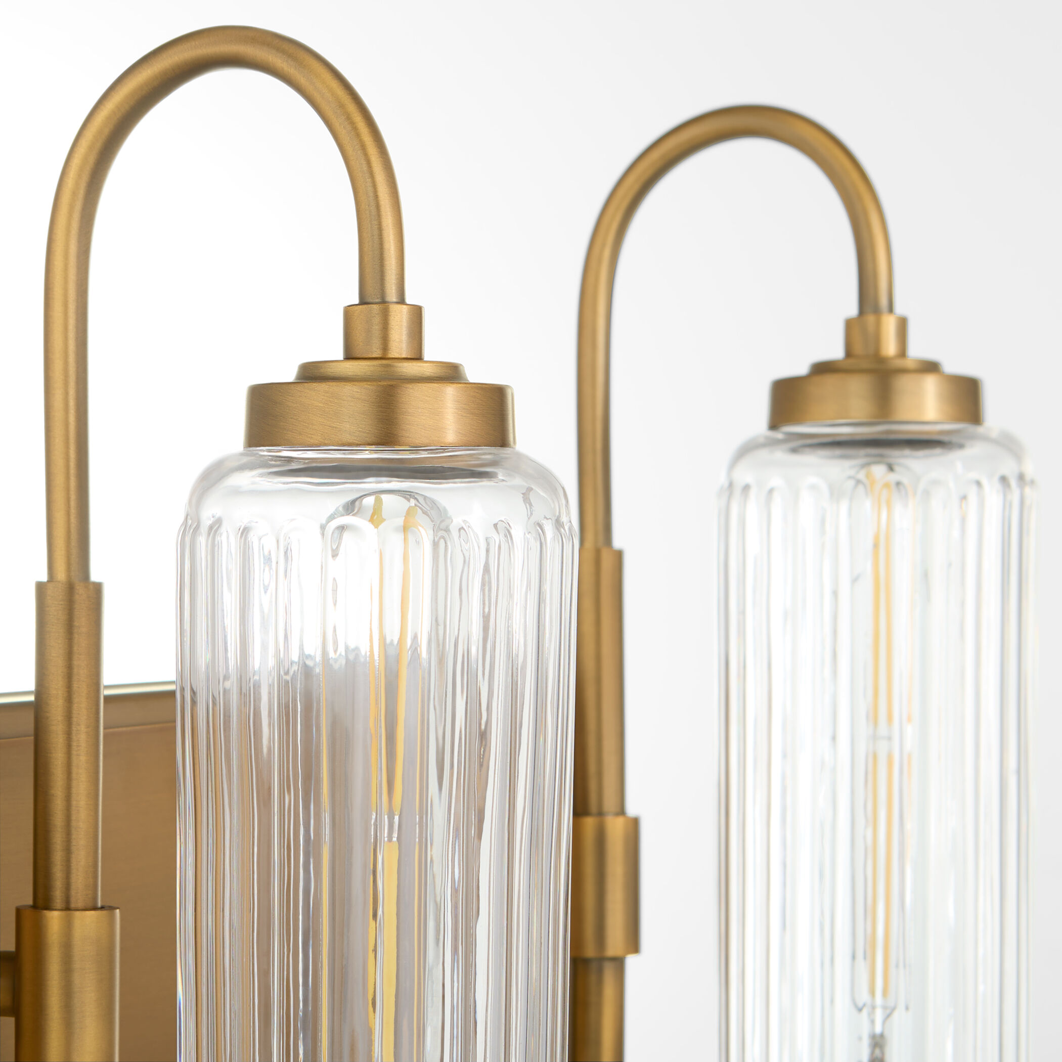 Whitmire 3 Light 24 inch Brushed Brass Vanity Light Wall Light