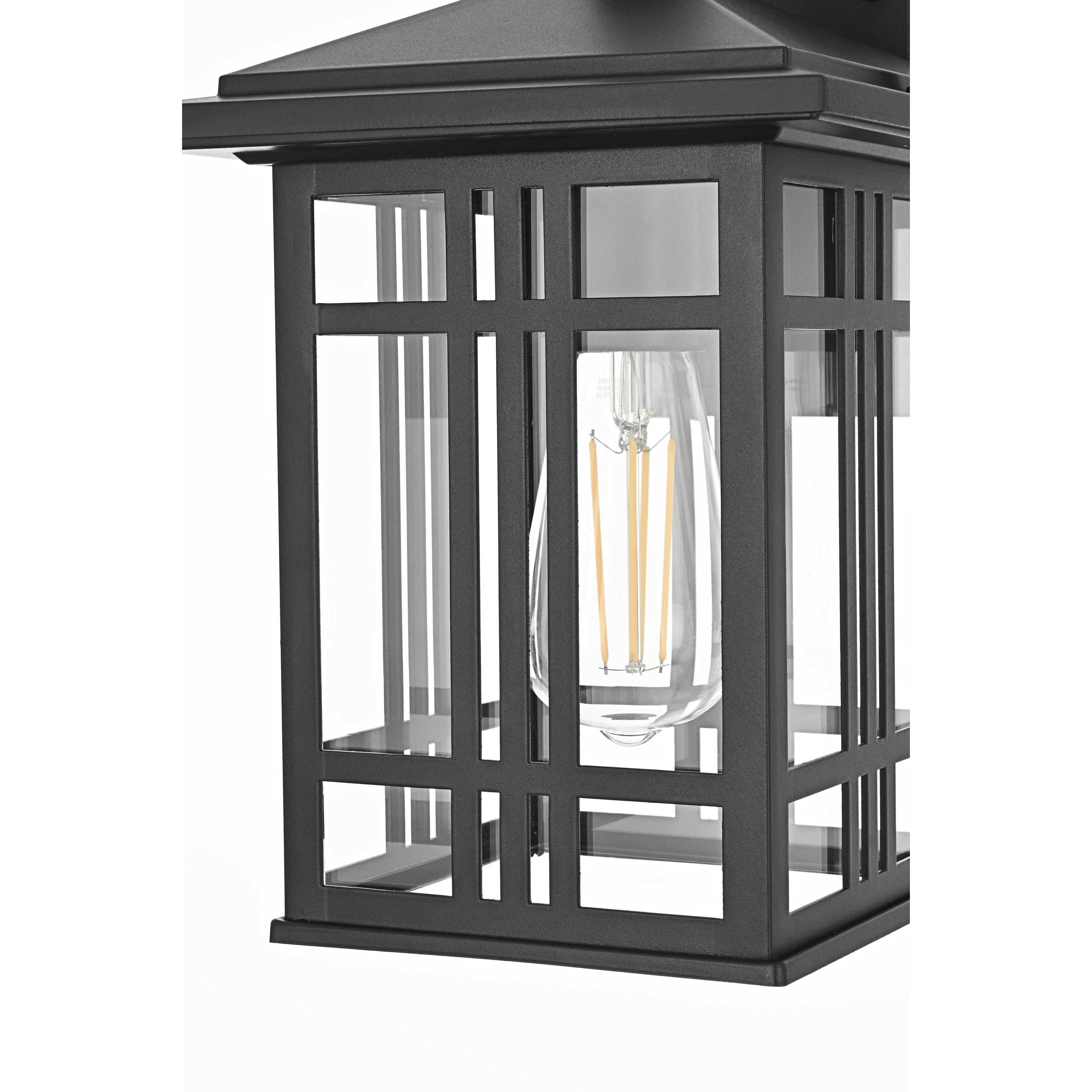 Harley 1 Light 13 inch Black Outdoor Wall Sconce