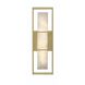 Blakley LED 16 inch Gold Outdoor Wall Sconce, Both Indoor/Outdoor