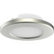 ColorQuick LED 5 inch Brushed Nickel Close-to-Ceiling Ceiling Light, Edge Lit