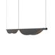 Tela LED 78.75 inch Satin Black Pendant Ceiling Light