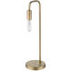 Perret 26 inch 60.00 watt Aged Brass Table Lamp Portable Light