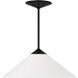 Gatsby 1 Light 22 inch Matte Black Pendant Ceiling Light