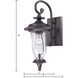 Trinity 1 Light 16 inch Oil Rubbed Bronze Outdoor Sconce