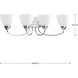Armstrong 4 Light 29.88 inch Polished Chrome Bath Vanity Wall Light